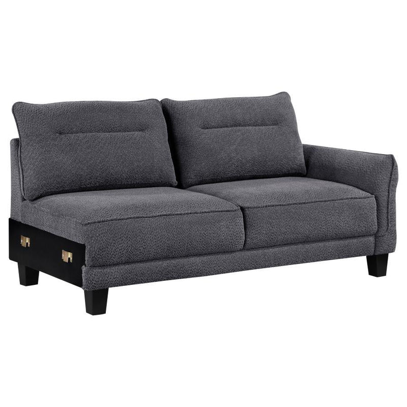 Caspian - RAF Loveseat, Box 2 of 2 - Gray