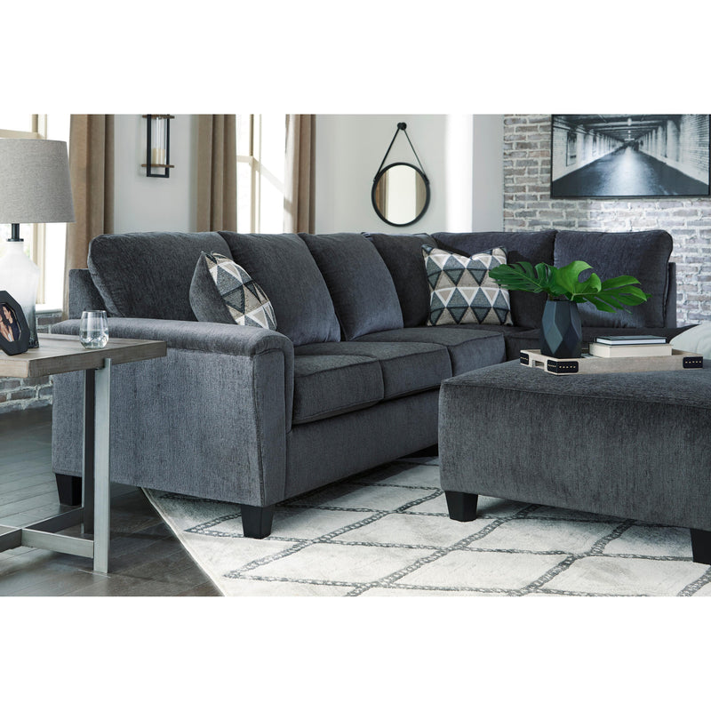  Manufacturer Color_Smoke  -- Abinger 83905S2 2 pc Sectional with Chaise IMAGE 4