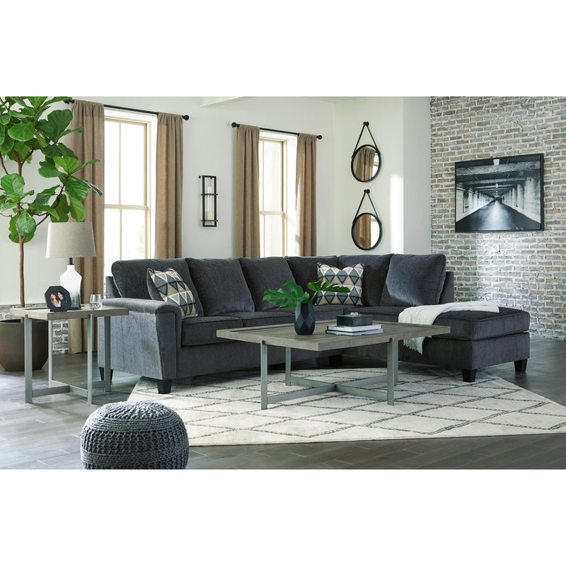  Manufacturer Color_Smoke  -- Abinger 83905S2 2 pc Sectional with Chaise IMAGE 7
