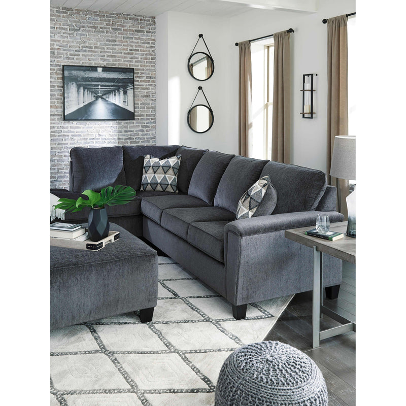  Manufacturer Color_Smoke  -- Abinger 83905S1 2 pc Sectional with Chaise IMAGE 5