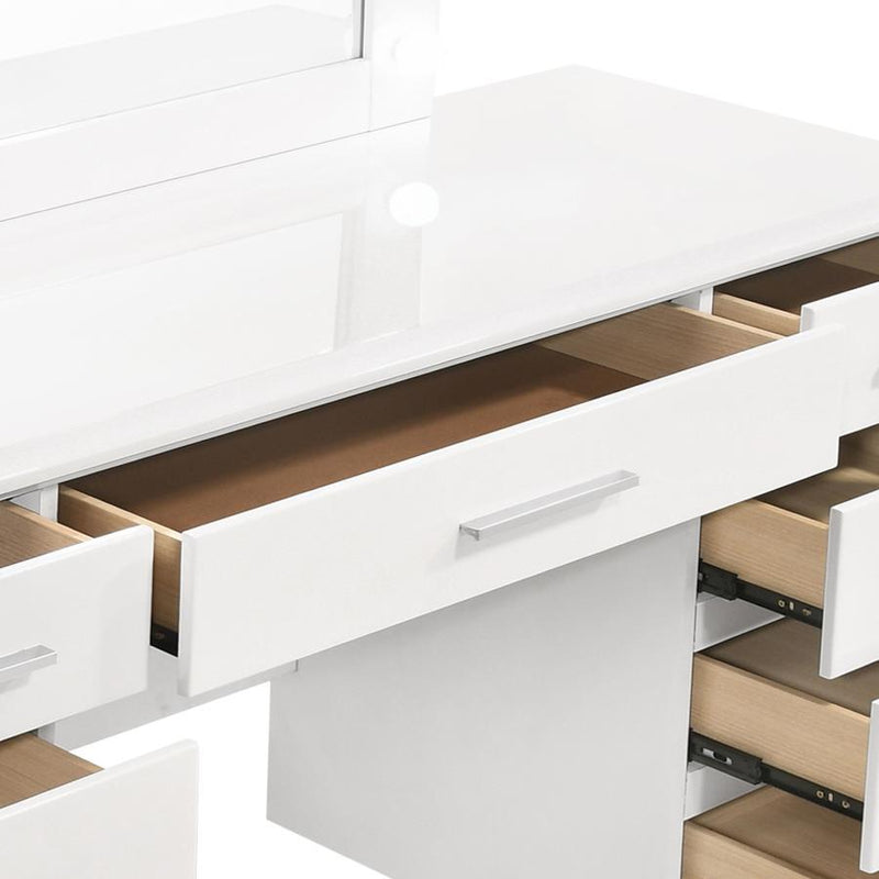 Felicity - Vanity Desk, Box 2 of 2 - Glossy White