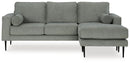 Hazela - Sofa Chaise - Charcoal