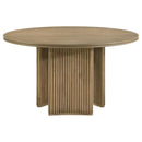 Adina - 53" Table Base, Box 2 of 2 - Distressed Light Brown