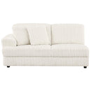 Emberson - Upholstered LAF Loveseat - Ivory
