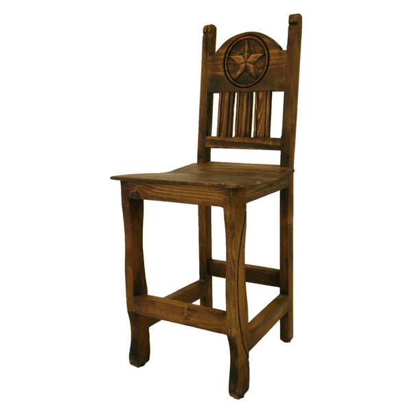 LMT Imports Barstools Pub Height Dining Chair BAN016TS MEDIO IMAGE 1