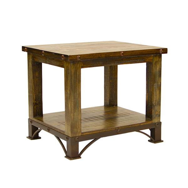 LMT Imports Urban Rustic End Table LAT800 END IMAGE 1