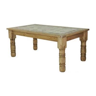 LMT Imports Square Marble Top Dining Dining Table with Stone Top MES062 IMAGE 1