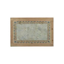 LMT Imports Square Marble Top Dining Dining Table with Stone Top MES063 IMAGE 2