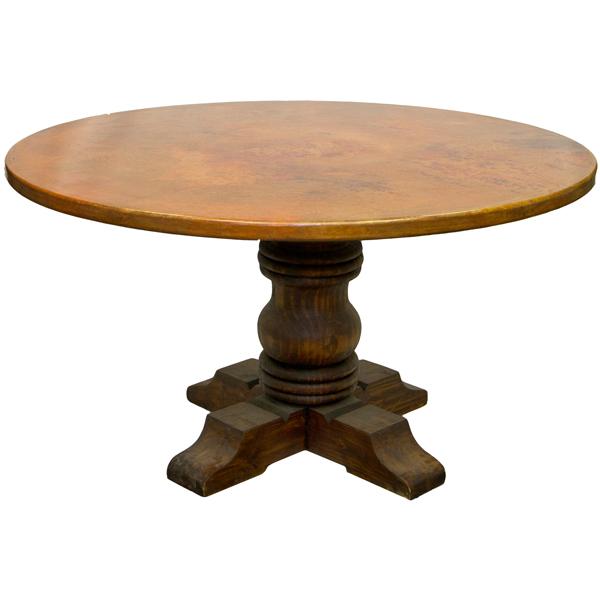 LMT Imports Dining Table with Pedestal Base REF500 MEDIO IMAGE 1