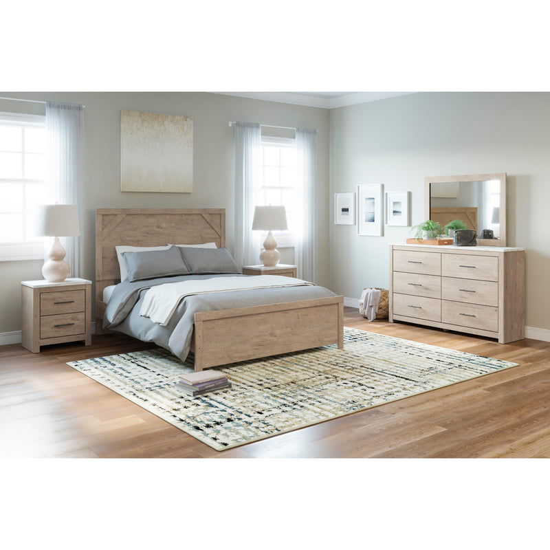  Size_Queen  -- Senniberg B1191B2 Queen Panel Bed IMAGE 5