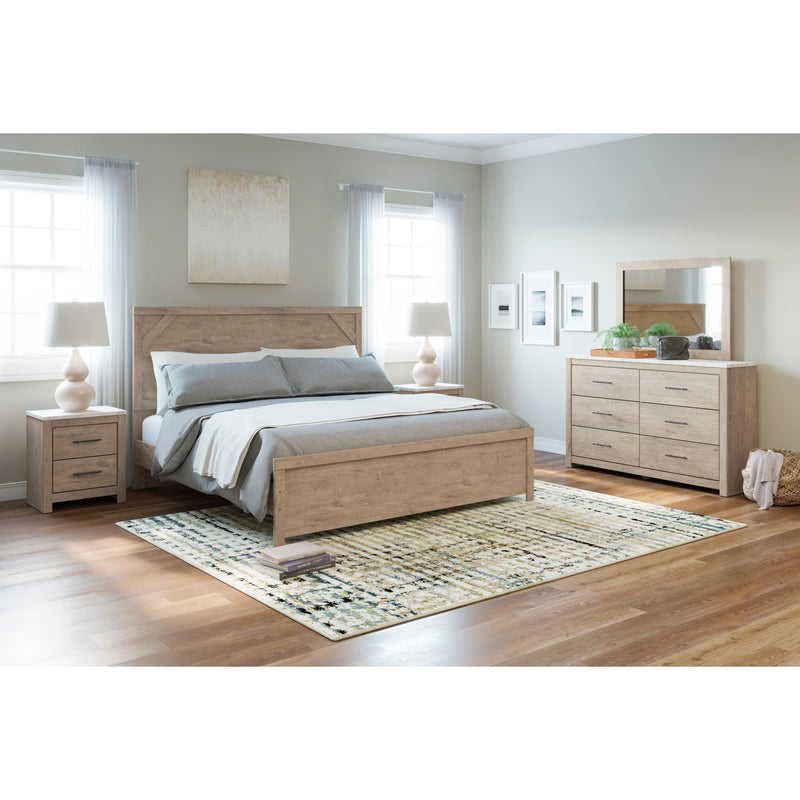  Size_King  -- Senniberg B1191B3 King Panel Bed IMAGE 5