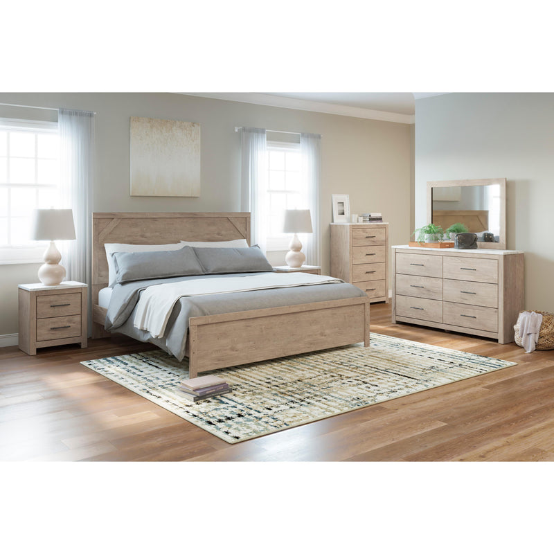  Size_King  -- Senniberg B1191B3 King Panel Bed IMAGE 6