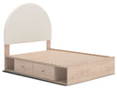 Arloster - Upholstered Panel Bed