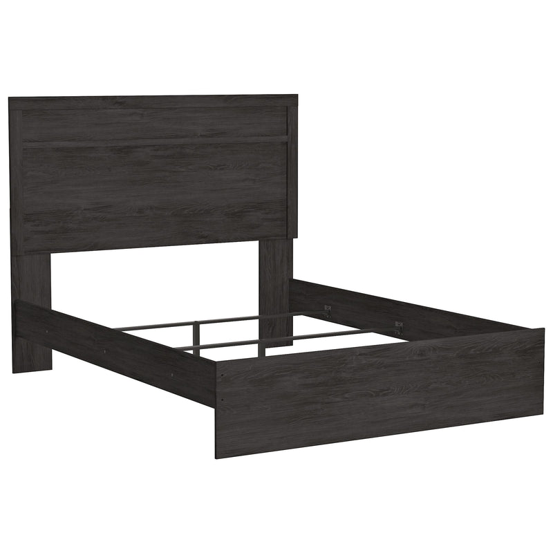  Size_Queen  -- Belachime B2589B2 Queen Panel Bed IMAGE 4