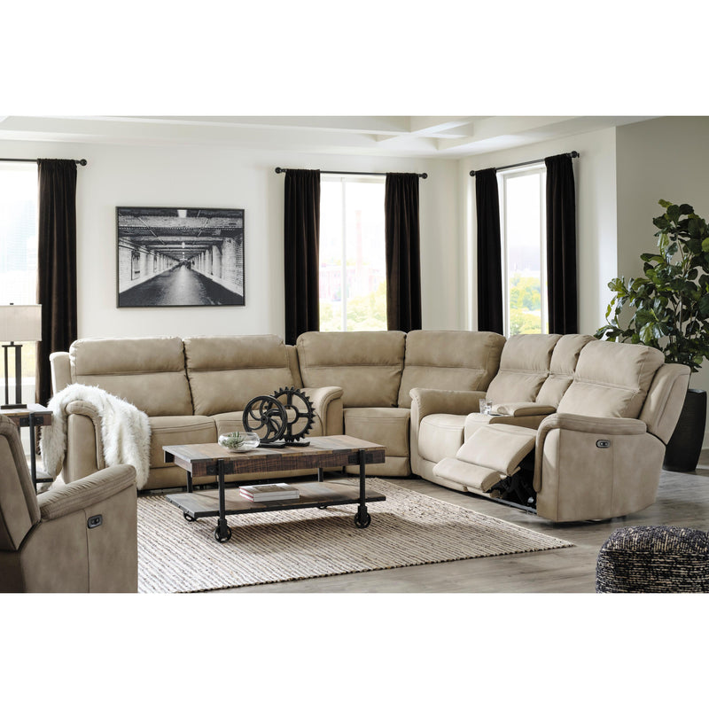  Manufacturer Color_Sand  Motion Type_Power  -- Next-Gen Durapella 5930213 Power Recliner with Adjustable Headrest IMAGE 9