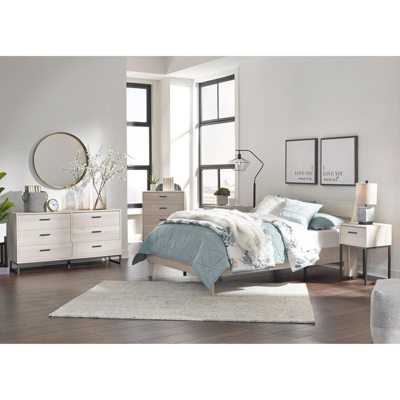  Size_Full  -- Socalle EB1864B2 Full Panel Platform Bed IMAGE 8