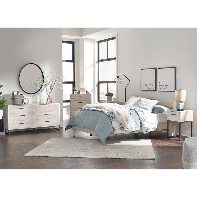  Size_Full  -- Socalle EB1864B2 Full Panel Platform Bed IMAGE 9