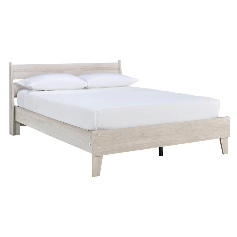  Size_Queen  -- Socalle EB1864B1 Queen Panel Platform Bed IMAGE 1