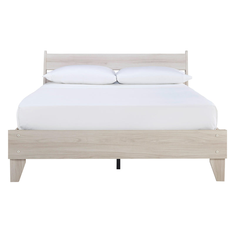  Size_Queen  -- Socalle EB1864B1 Queen Panel Platform Bed IMAGE 2