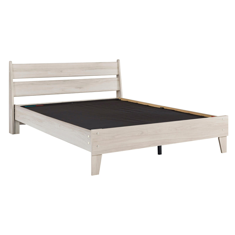  Size_Queen  -- Socalle EB1864B1 Queen Panel Platform Bed IMAGE 4