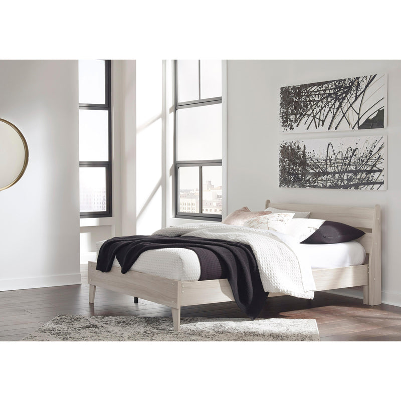  Size_Queen  -- Socalle EB1864B1 Queen Panel Platform Bed IMAGE 5