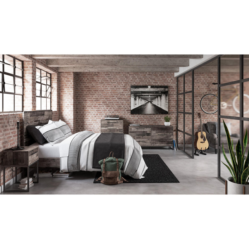  Size_Queen  -- Neilsville EB2120B1 Queen Panel Platform Bed IMAGE 10