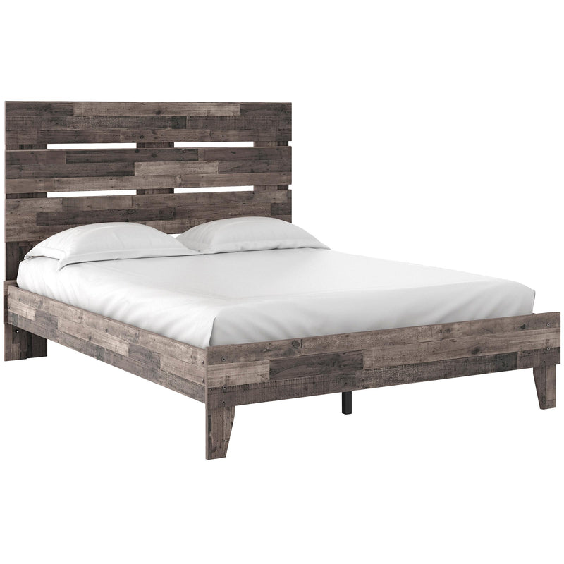  Size_Queen  -- Neilsville EB2120B1 Queen Panel Platform Bed IMAGE 1