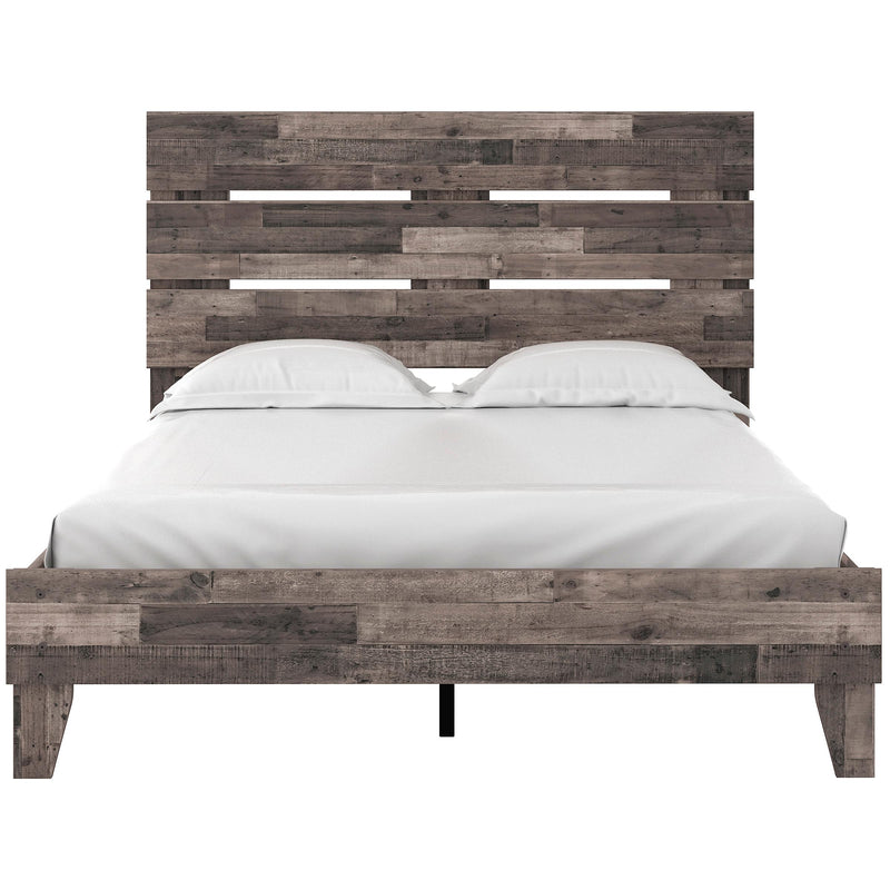  Size_Queen  -- Neilsville EB2120B1 Queen Panel Platform Bed IMAGE 2