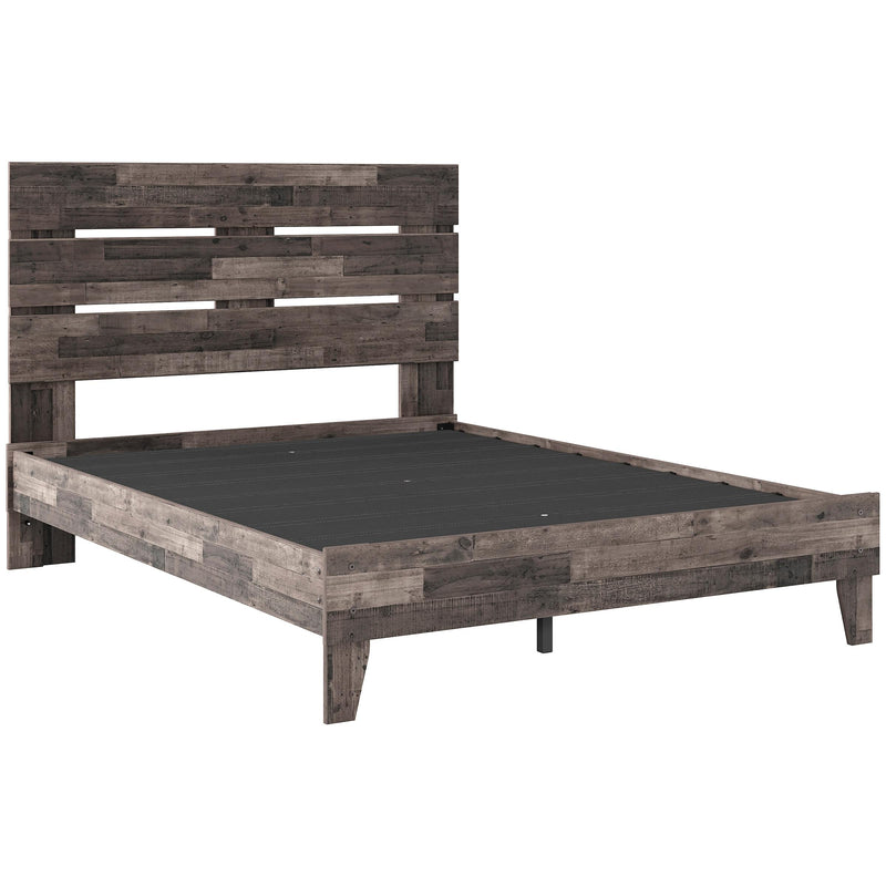  Size_Queen  -- Neilsville EB2120B1 Queen Panel Platform Bed IMAGE 3