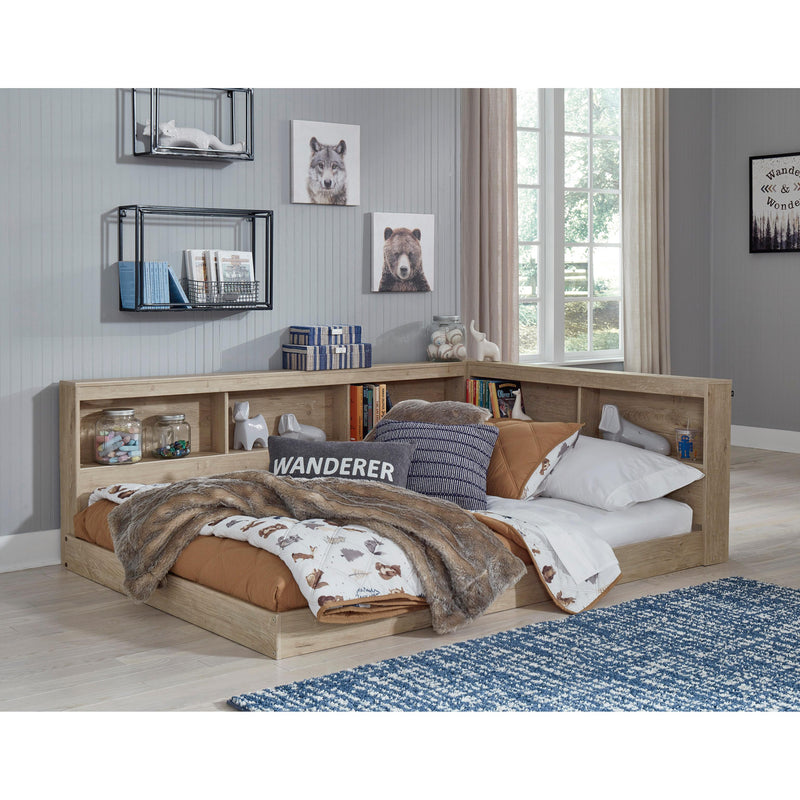  Size_Full  -- Oliah EB2270B2 Full Bookcase Storage Bed IMAGE 5