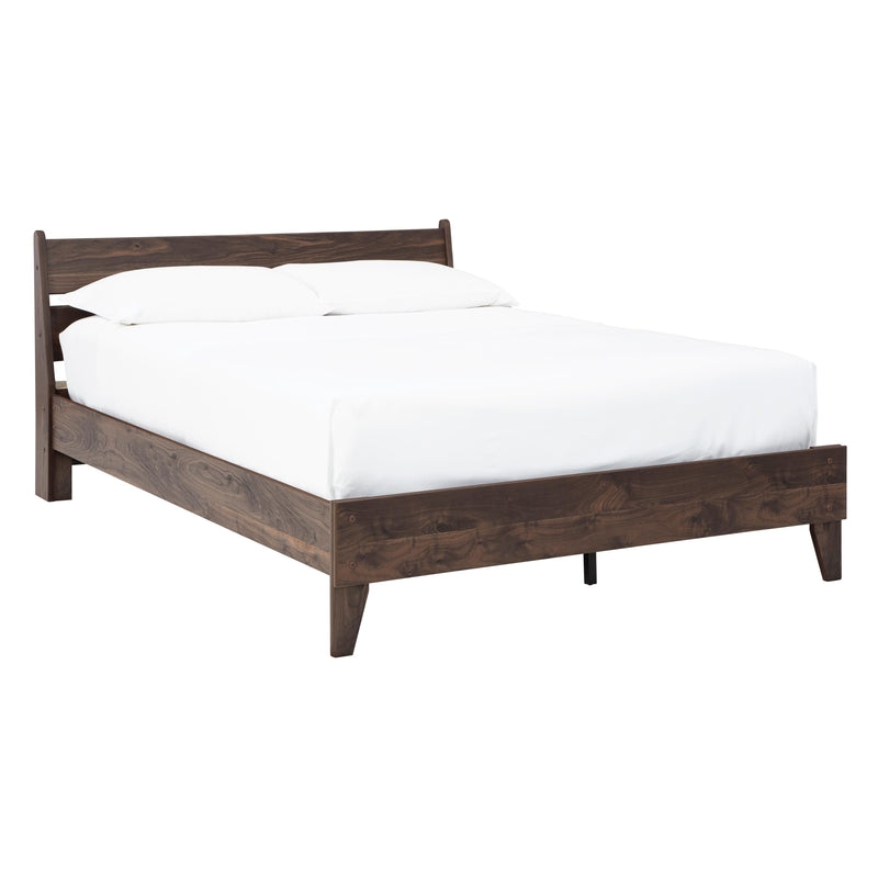  Size_Queen  -- Calverson EB3660B1 Queen Panel Platform Bed IMAGE 1