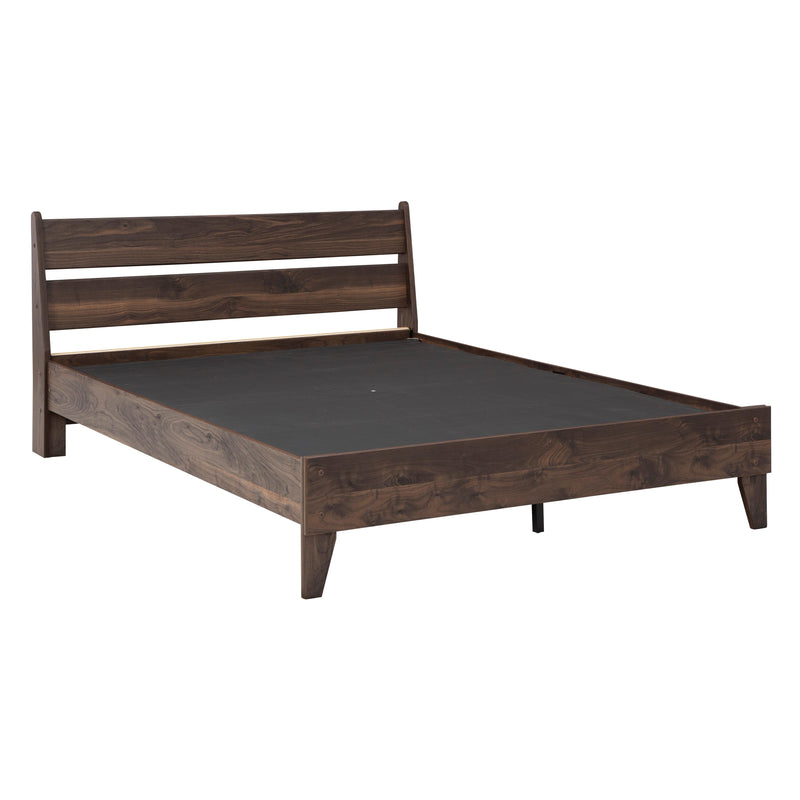  Size_Queen  -- Calverson EB3660B1 Queen Panel Platform Bed IMAGE 4