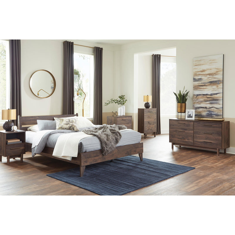  Size_Queen  -- Calverson EB3660B1 Queen Panel Platform Bed IMAGE 8