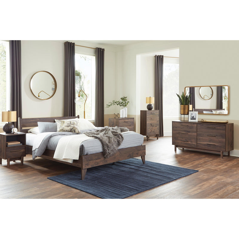  Size_Queen  -- Calverson EB3660B1 Queen Panel Platform Bed IMAGE 9