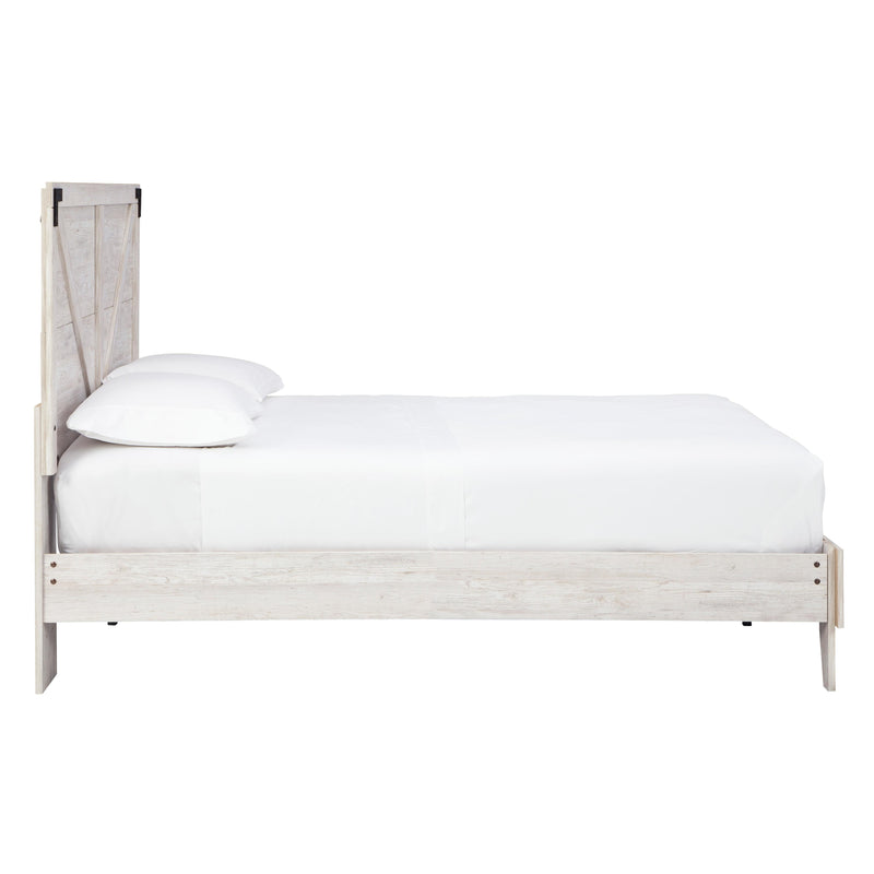  Size_Queen  -- Shawburn EB4121B1 Queen Crossbuck Panel Platform Bed IMAGE 3