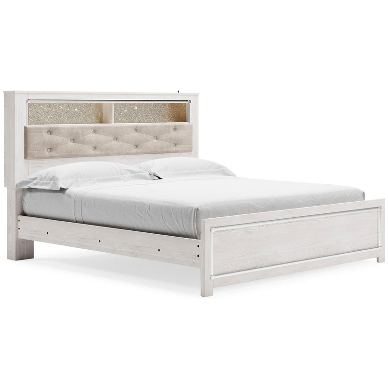  Size_King  -- Altyra B2640B5 King Panel Bookcase Bed IMAGE 1