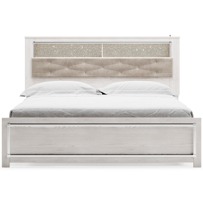  Size_King  -- Altyra B2640B5 King Panel Bookcase Bed IMAGE 2