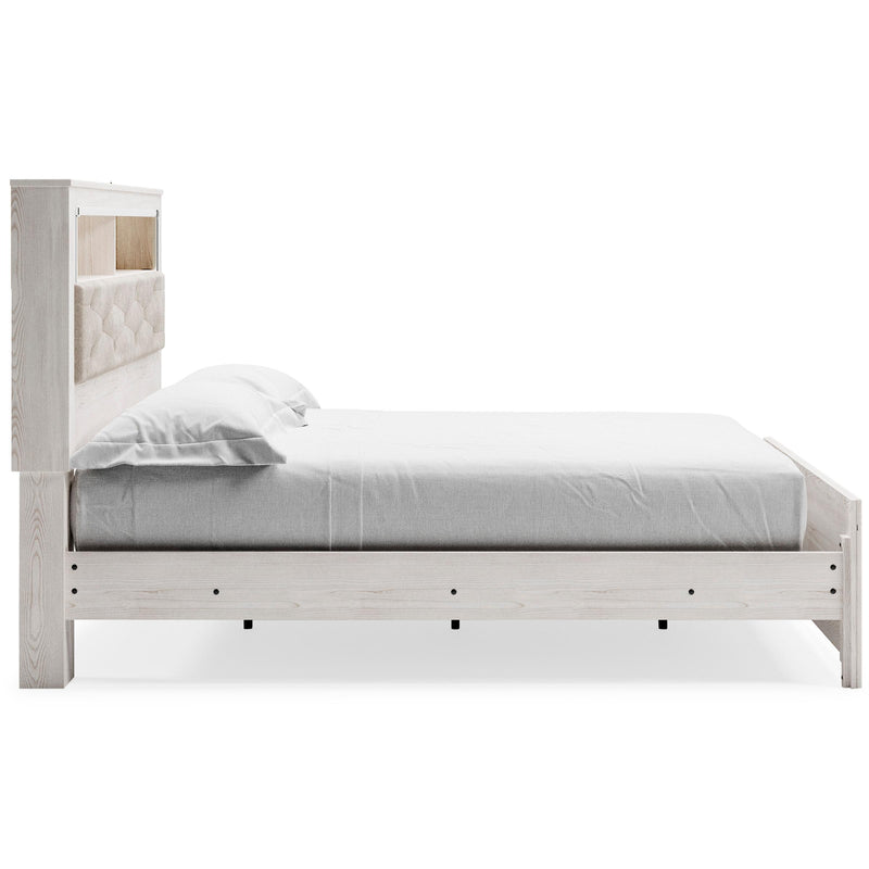  Size_King  -- Altyra B2640B5 King Panel Bookcase Bed IMAGE 3