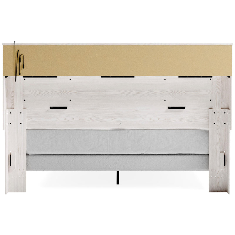  Size_King  -- Altyra B2640B5 King Panel Bookcase Bed IMAGE 4