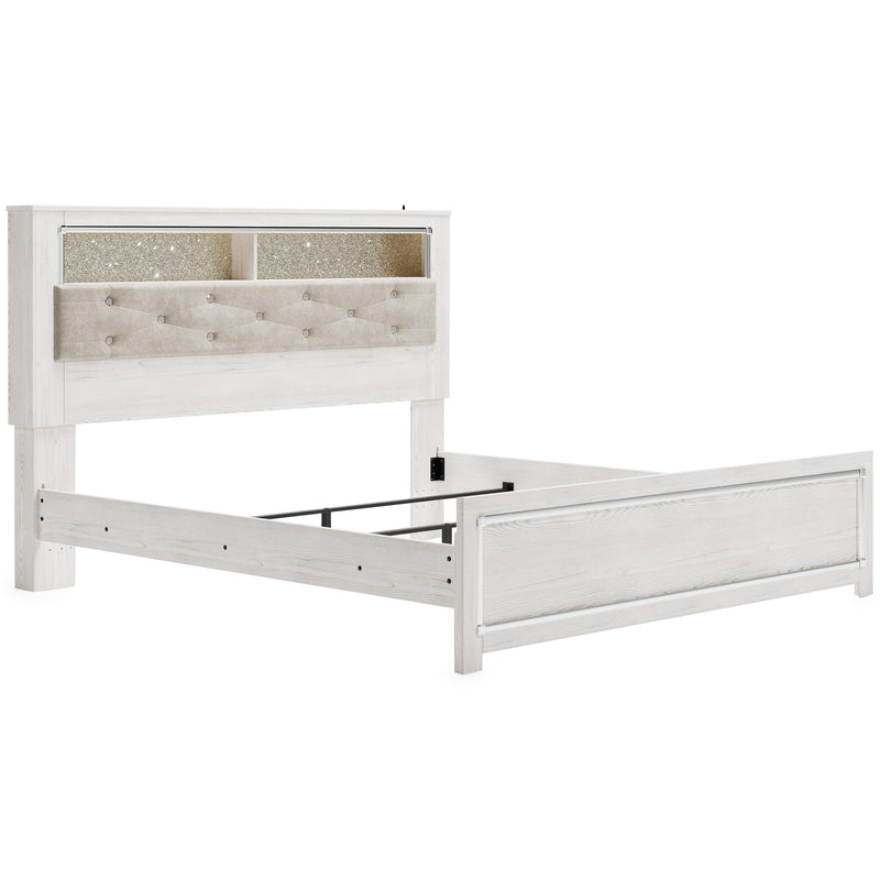  Size_King  -- Altyra B2640B5 King Panel Bookcase Bed IMAGE 5