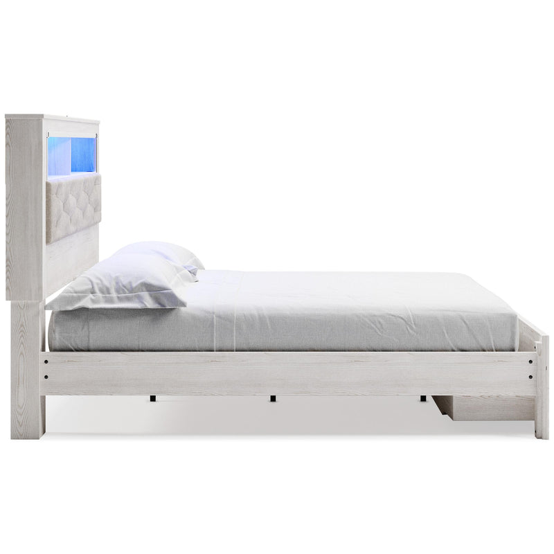  Size_King  -- Altyra B2640 King Bookcase Storage Bed IMAGE 3