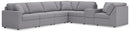 Modmax - L-Shaped Sectional - Granite