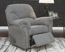 Allmaxx - Rocker Recliner - Pewter