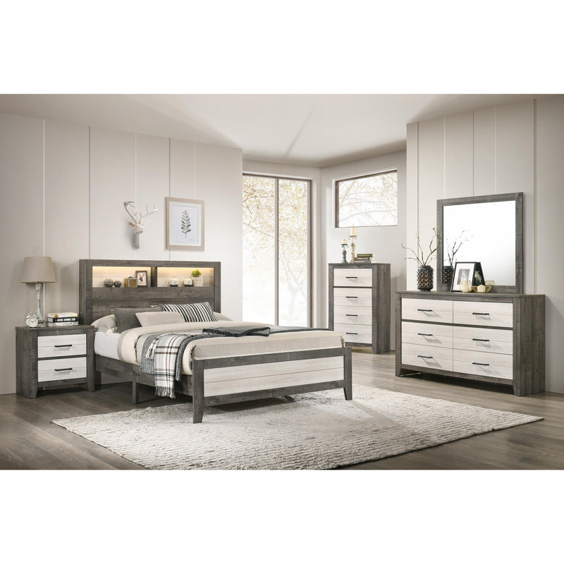 Crown Mark Rhett Queen Bookcase Bed B8170-Q-BED IMAGE 4