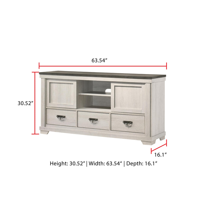 Crown Mark Leighton TV Stand with Cable Management B8180-7 IMAGE 5