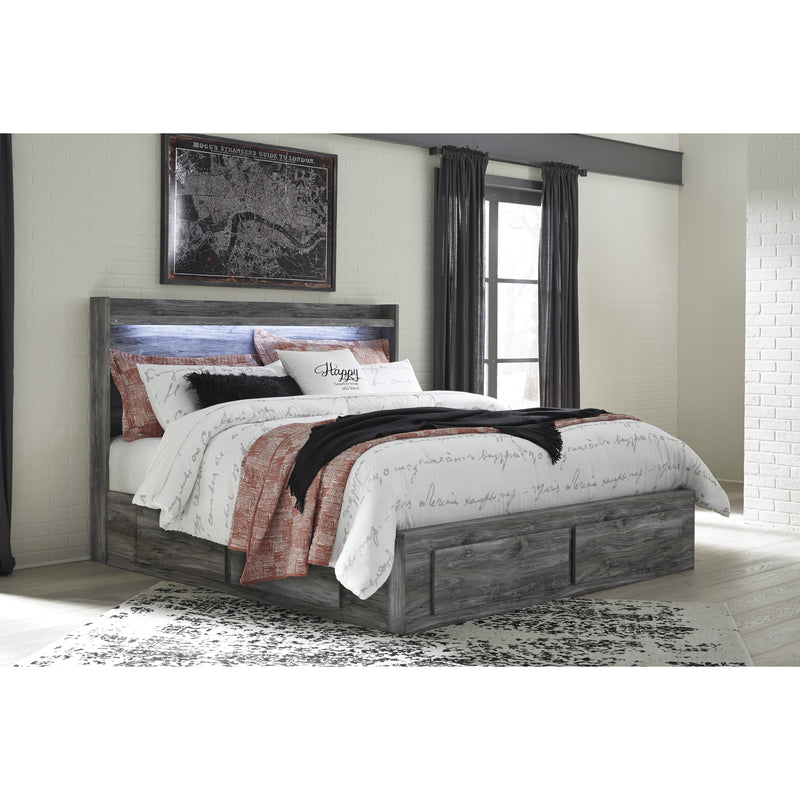  Size_King  -- Baystorm B221B15 King Panel Bed with 4 Storage Drawers IMAGE 1