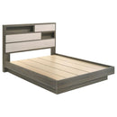 Fenwick - California King Footboard, Box 2 of 3 - Gray Oak