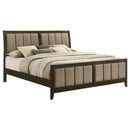 Wilkes - King Headboard, Footboard & Slats, Box 1 of 2 - Dark Cocoa