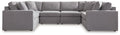 Modmax - U-Shaped Sectional - Granite