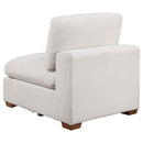 Lakeview - Upholstered Armless Chair - Ivory